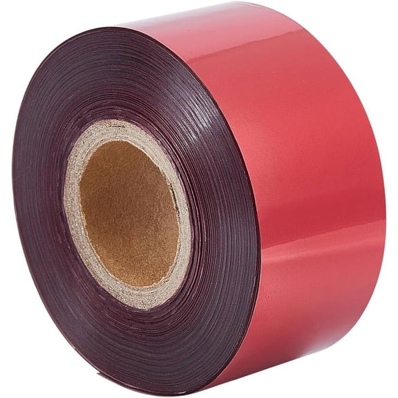 1 Roll Hot Stamping Foil Paper Heat Transfer Foil Paper Elegance Laser Printer Craft Paper Red 30x0.1mm 120m/rollDIY