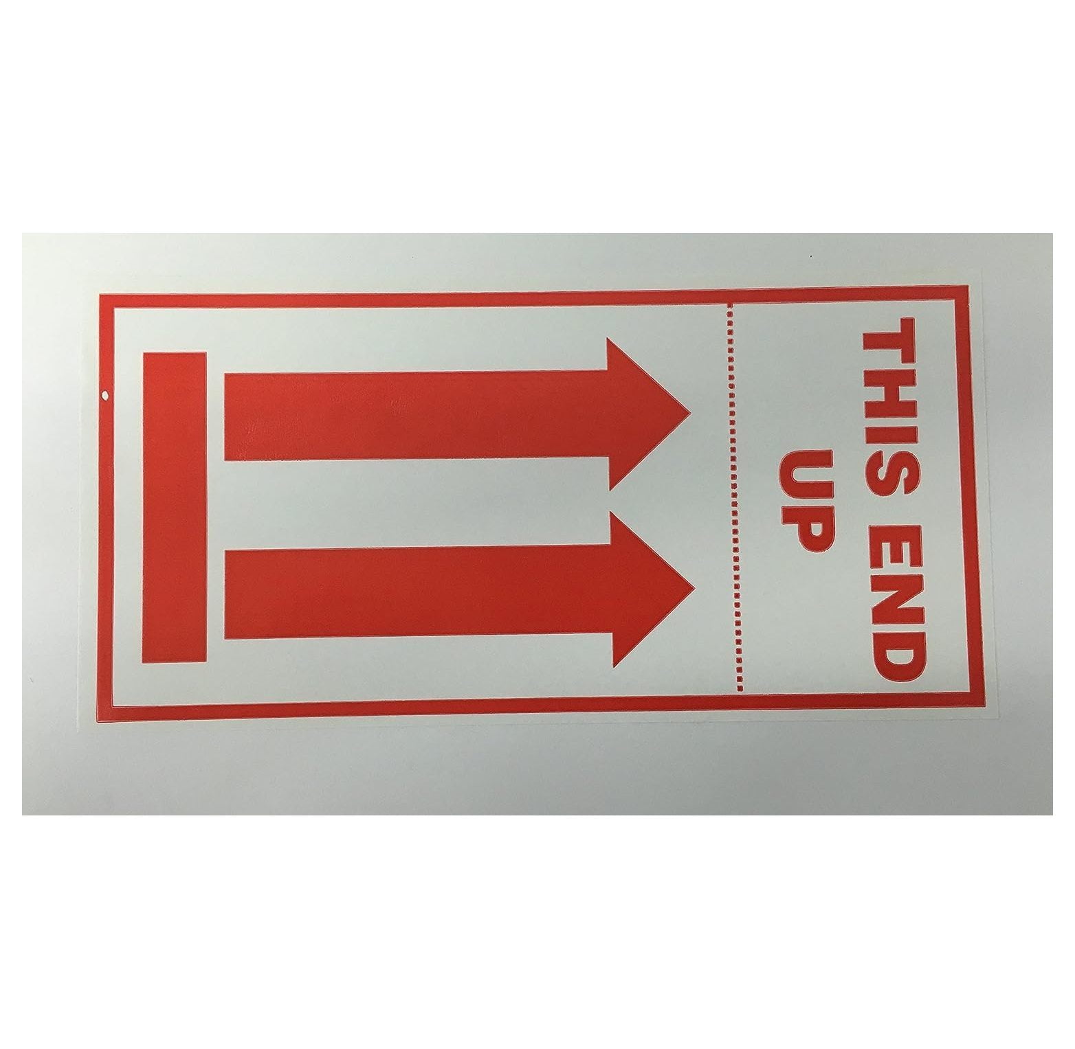 1 Roll Large 4x8 This END UP Arrow Handle with Care Special Handling