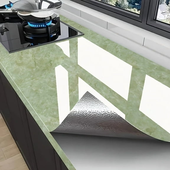 1 Roll Of Marble Pattern Self-adhesive Wallpaper, Decorative Pattern Wall Sticker, Creative Wallpaper, Suitable for Kitchen, Countertop, Bathroom, Room Wall Renovation, Easy to Clean