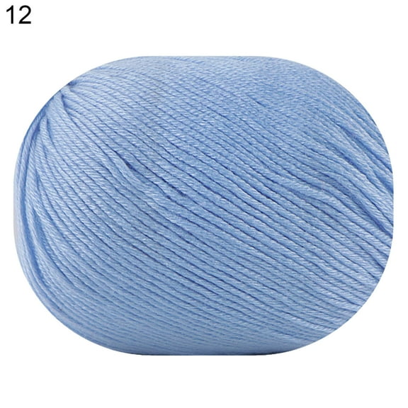 1 Roll Multi-purpose Yarn Skeins Anti-static Blend Fabric Hand Knitting Crochet Thread for Crocheting Project