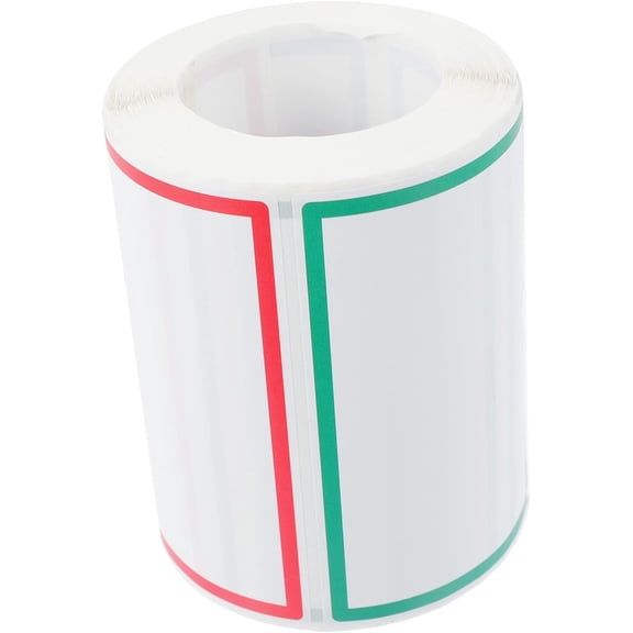 1 Roll Name Tag Labels for Jars Color Stickers Thermal Label Sticky Memo Pad DIY Name Labels Address Labels Blank DIY Name Stickers Ordinary Name Sticker Food Stickers