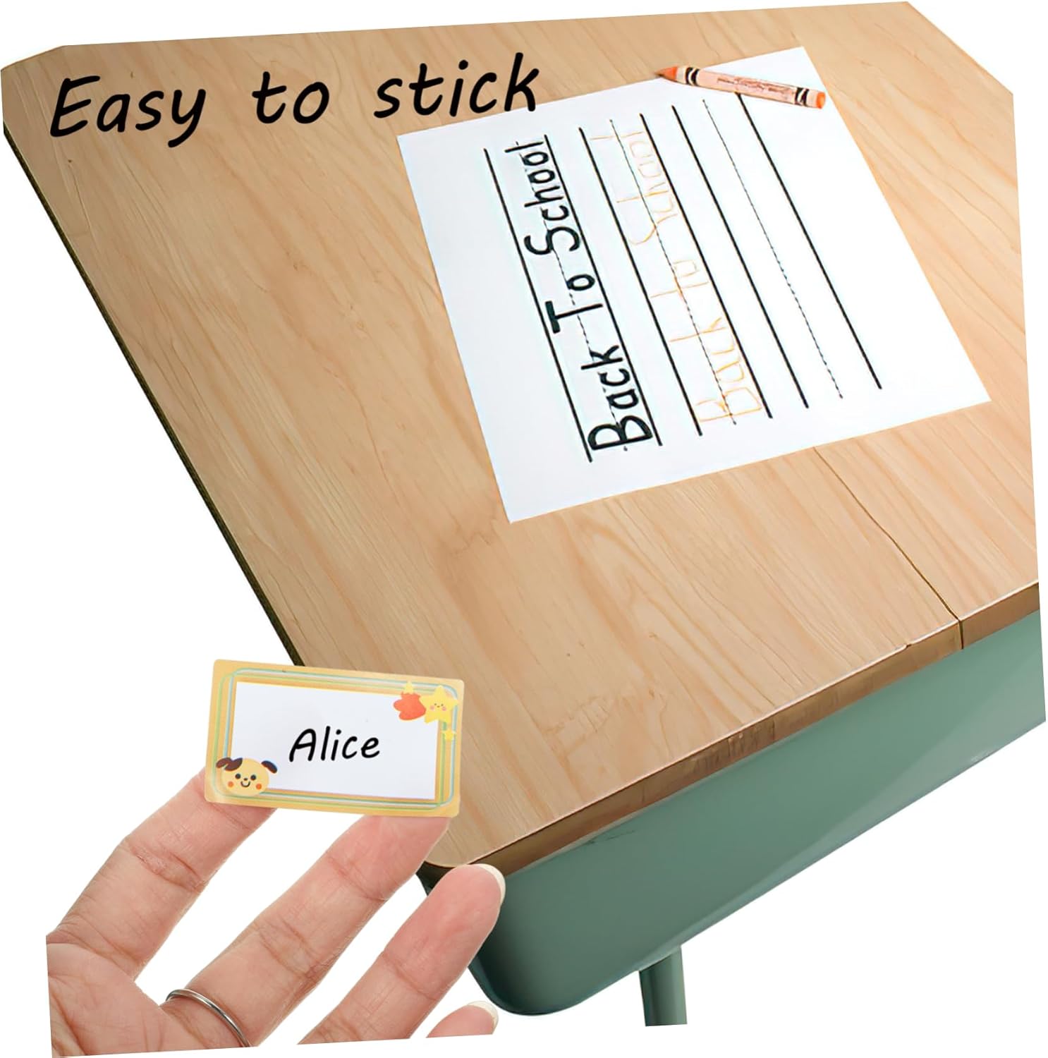 1 Roll Name Tags For Classroom Gift Labels Adhesive Name Tags Name