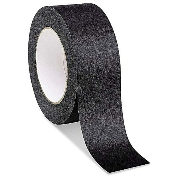 1 Roll No Residue Black Masking Tape 2" x 60 yds (48mm x 180')