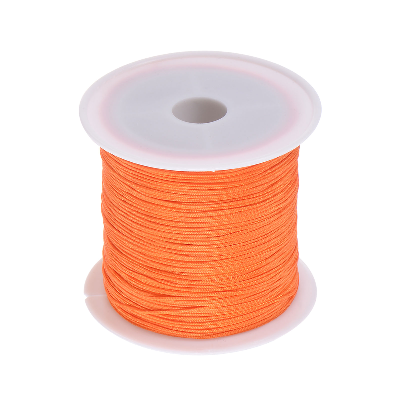 1 Roll Nylon Beading Thread Knotting Cord 0.6mm 50 Yards Braided