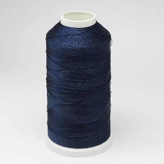 1 Roll Nylon Thread For Tassel Making Prussian Blue 0.3mm about 1093.61 yards(1000m)/roll