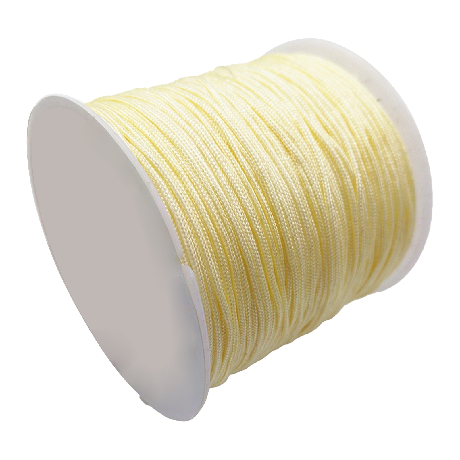 1 Roll Nylon Waxed Craft Cord Breathable Clear Texture Dream Catchers