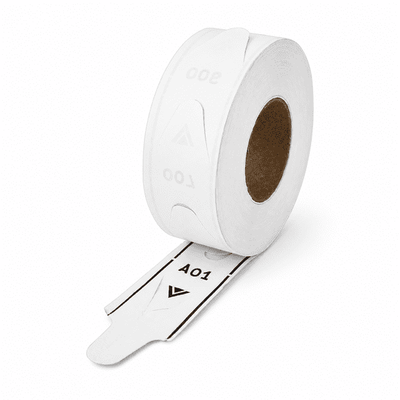 1 Roll Of 2-digit Take-a-number Tickets - 2000 / (white)