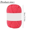 thumbnail image 1 of 1 Roll Of Yarn 1 Pcs Soft Cotton Yarn Skeins For Diy Doll Sweater Hats Scarf Shawl, 1 of 7