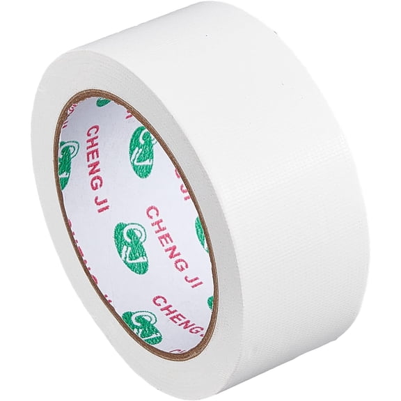 1 Roll PE & Gauze Adhesive Tapes for Fixing Carpet Bookbinding Repair Cloth Tape White 4.5cm about 20m/roll art