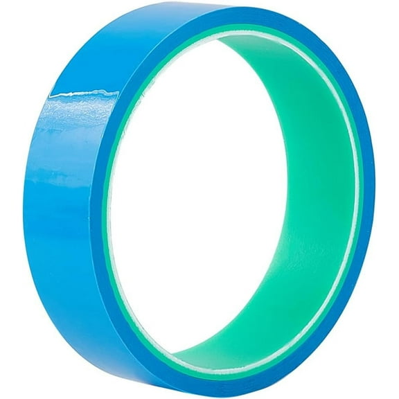 1 Roll PET Bicycle Tire Rim Protect Tapes Rim Strip Rim Tape Dodger Blue 23x0.5mm 10m/roll for Handmade