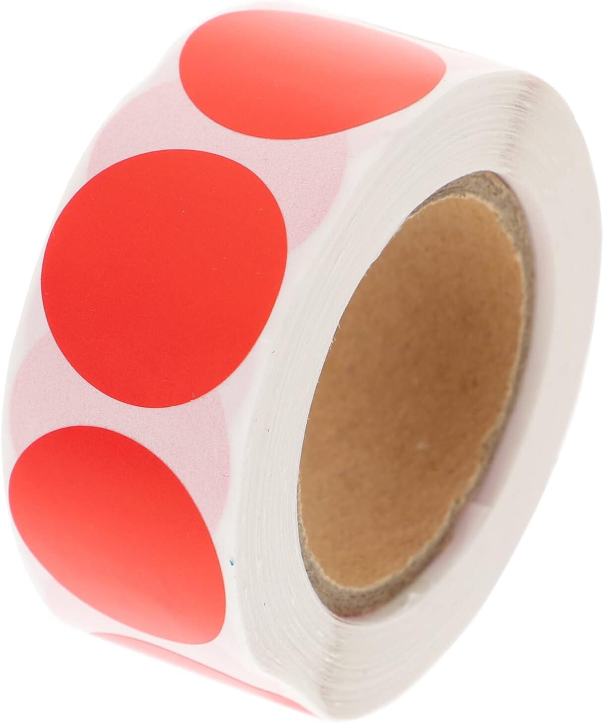 1 Roll Paper Label Sticker Labels Colored Tabs Color Stickers Round ...