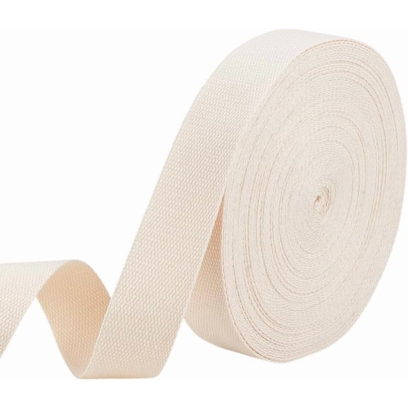 1 Roll Polycotton Ribbons Seashell Color 1-1/2 inch(38mm) 20yards/roll