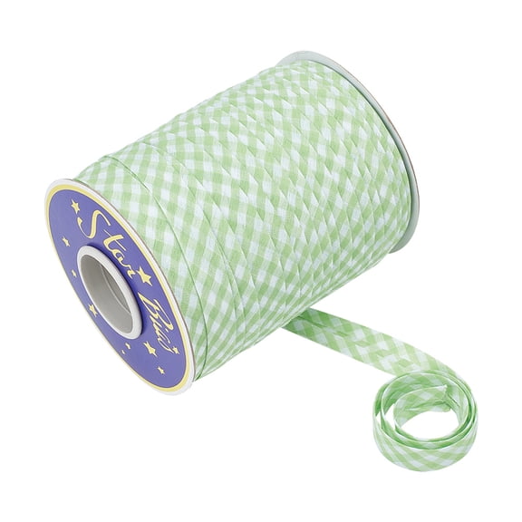 1 Roll Polyester Cord Trim Piping Tape for Clothes Sewing Light Green 14x0.3mm