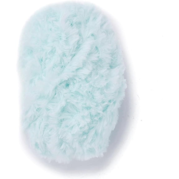 1 Roll Polyester Nylon Yarn for Knitting Soft Coat Scarf Light Cyan 4.5mm Cyan DIY