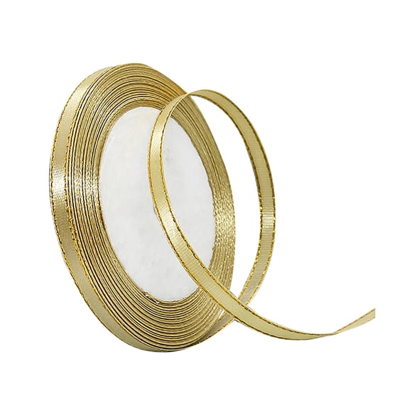1 Roll Satin Ribbon, Thin Solid Fabric Ribbons Roll for Gift Wrapping Invitation Floral Hair Balloons Craft Sewing Party Wedding Popsicles Decoration Valentine's Day Bouquet 6mm x 25yd