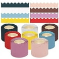 thumbnail image 1 of 1 Roll Scalloped Bulletin Board Trim Board Border Decorations Trim Borders Wall Board Trims, 1 of 6