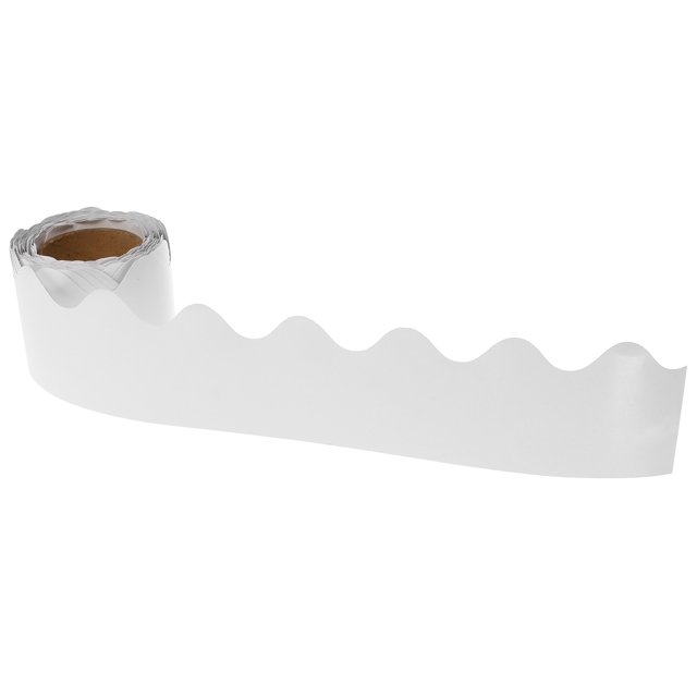 WYN 1 Roll Scalloped Bulletin Board Trim Board Border Decorations Trim