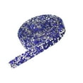 thumbnail image 1 of 1-Roll Self-Adhesive Crystal Ribbon For Cake Decor Wedding Crafts Decoration Ribbon, Blue, 1 of 2