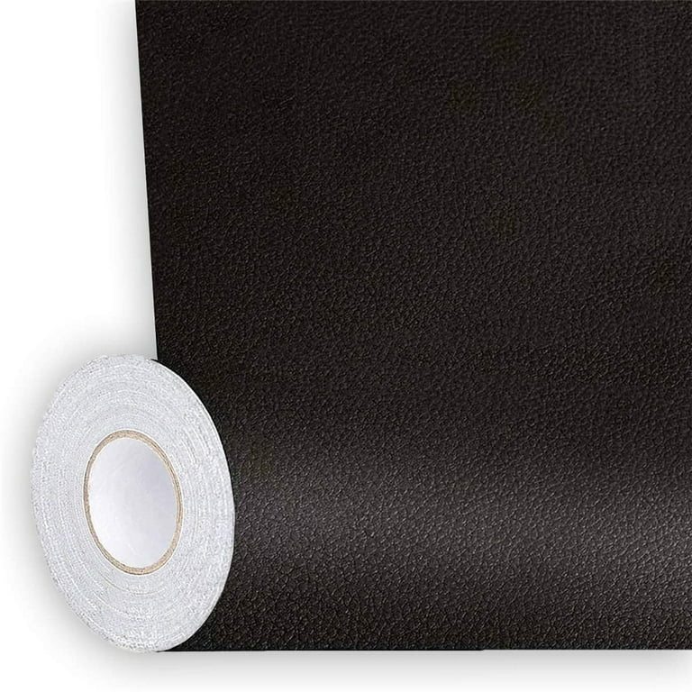 Leather Repair Patch Tape Kit Black/Beige, 20 x 54 inch, Repair
