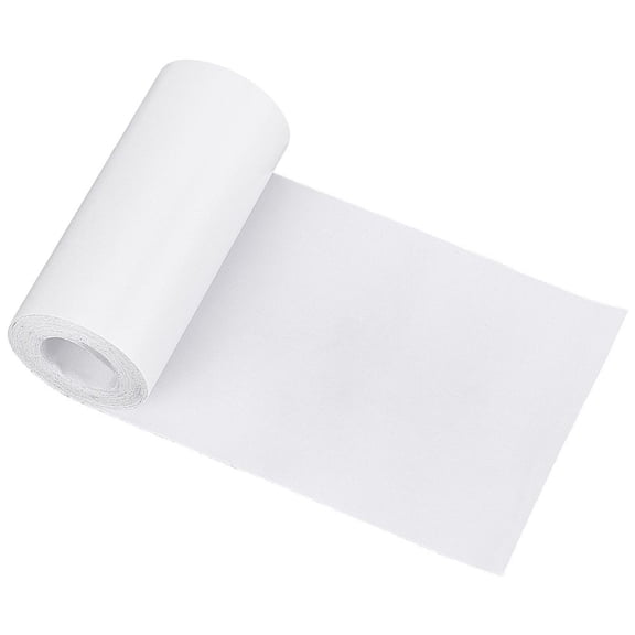 1 Roll Self-Adhesive Nylon Cloth Repair Patches Rolls Adhesive/Sew on Appliques Costume Accessories White 76x2~3mm 2m/roll