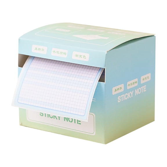 1 Roll Sticky Note, 3×2.6×2.6 inch Pull Out Memo Tape, Self Adhesive Writable Notes Roll Tapes, Glitter Surface Marking Paper, Self-Stick Memo Pads Sticker Label for Noting Writing
