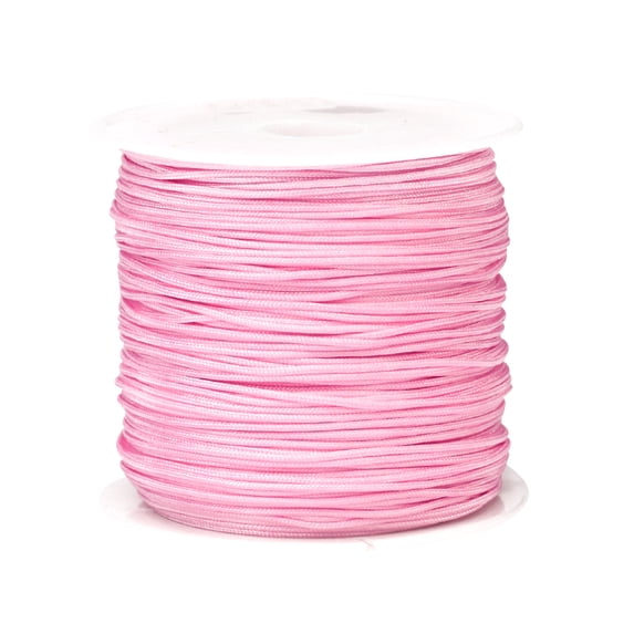1 Roll String for Bracelets Making 0.8mm 49 Yards Knotting Cord Beading ...