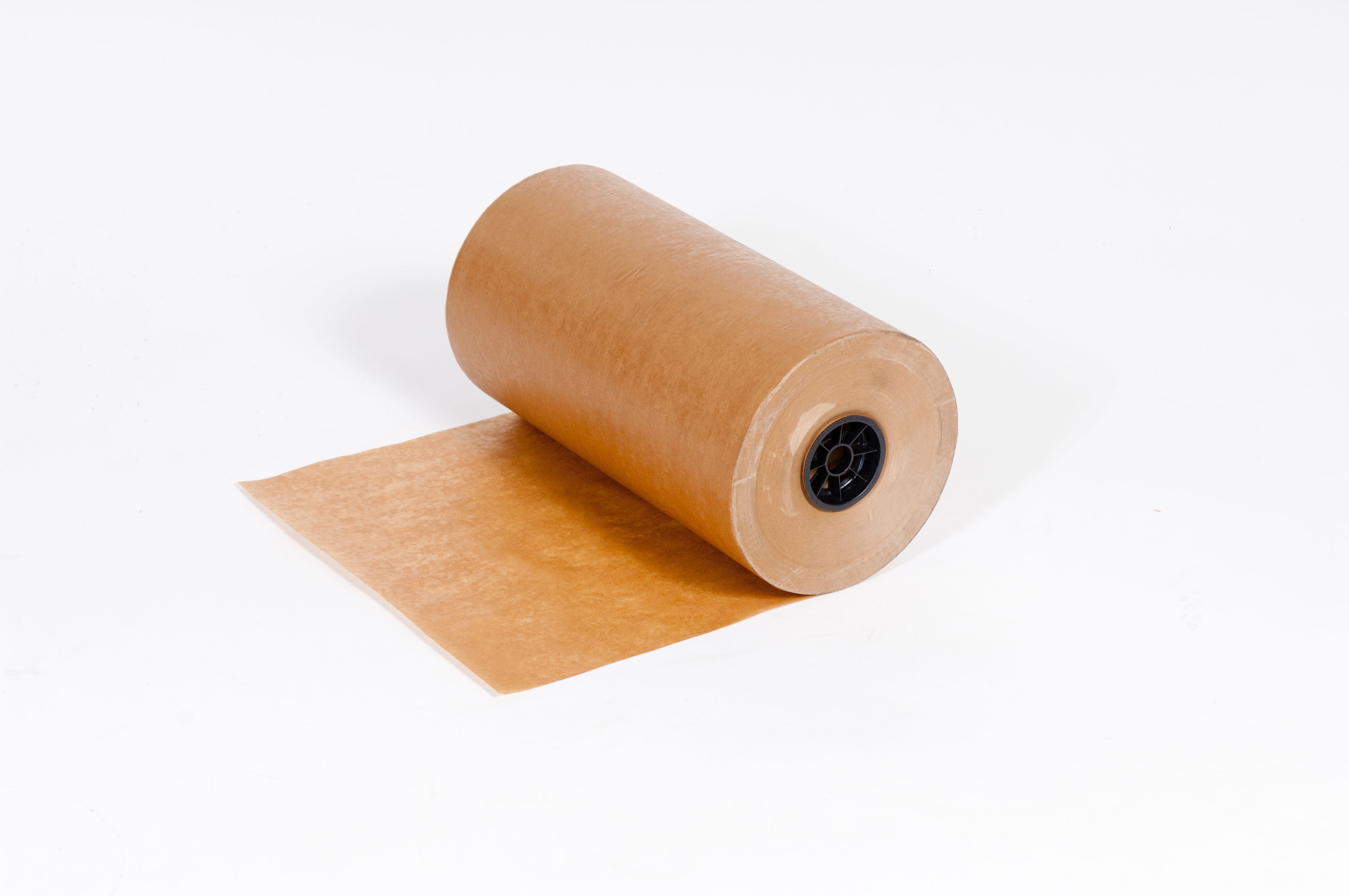 18 x 900' Brown Roll of Wet Wax Paper with Extra Mositure