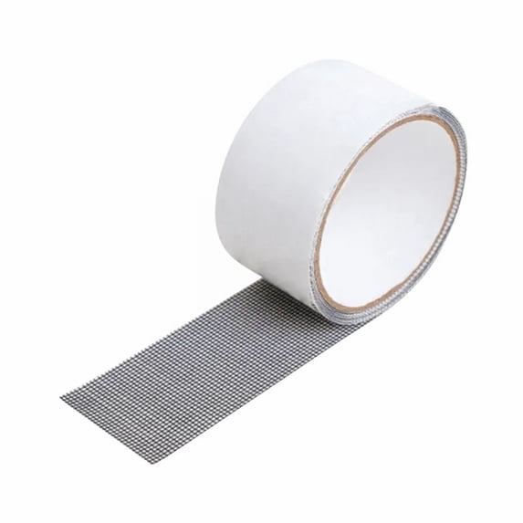 1 Roll Window Screen Repair Kit Tape, Self-Adhesive Screen Window Repair Tape Mosquito Prevention Net Cover Screen Door Tent Repair Patch