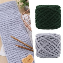 1 Roll of Wool Chunky Knit Yarn Soft Velvet Yarn Crochet Knitting Blanket Yarn Diy Craft for Knit Sweaters Blankets Shoes Scarves Clothes Diy Knitting Diy
