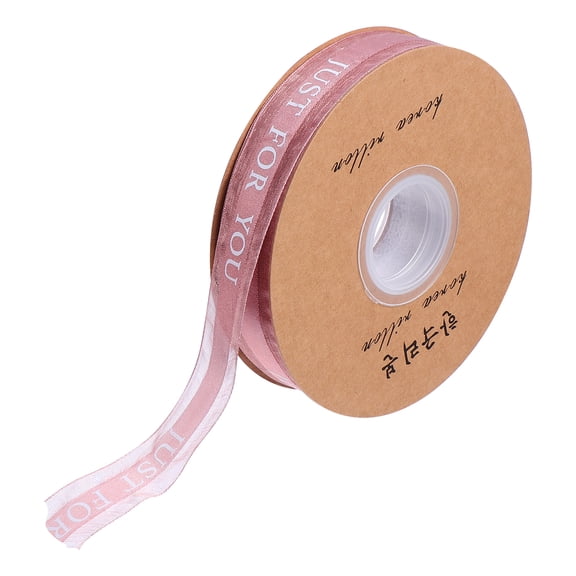 unbranded 1 Roll Wrapping Ribbon Letters Printing Ribbon Band DIY Crafts Ribbons Roll