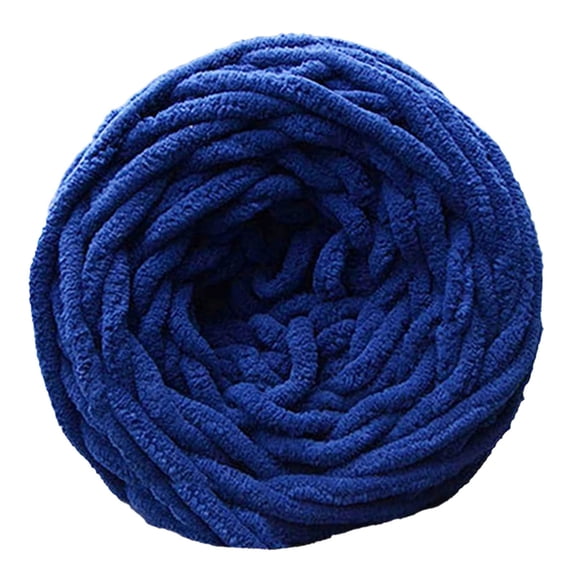 1 Roll Yarn, Blanket Yarn, Bulky Chunky Knit Fluffy Yarns, Soft Super Bulky Thick Blanket Crochet & Knit Fiber for Chunky, Towel, Sweater, Coat, Dress, 0.28 x 17.72 Inch