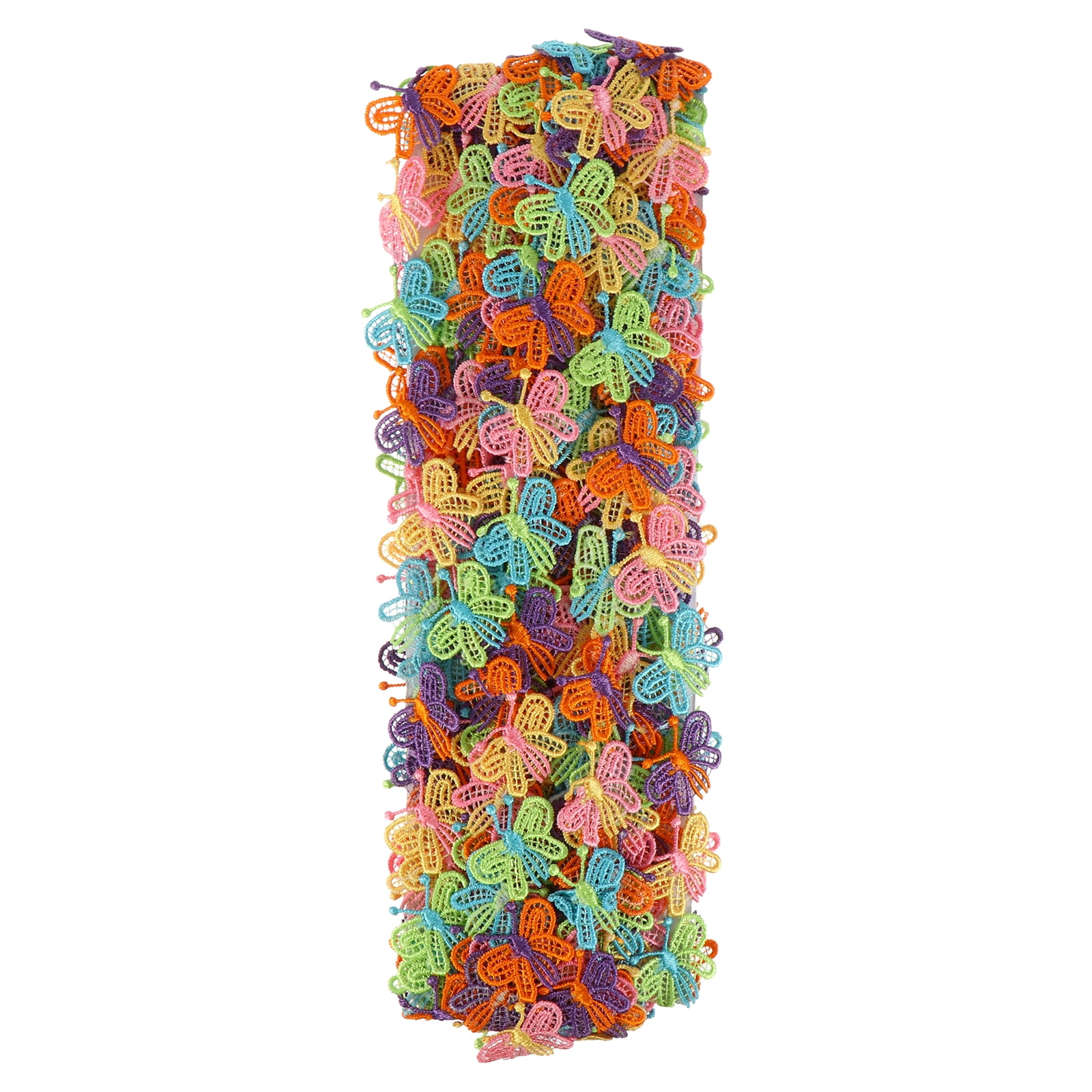 1 Roll of 15 Yards Embroidered Ribbons Handmade DIY Lace Clothing ...