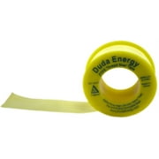 1 Roll of 3/4" x 260" Yellow Teflon Thread Seal Tape 1.2g/cm³, 89 Micron / 3.5 Mil, Pipe Sealant