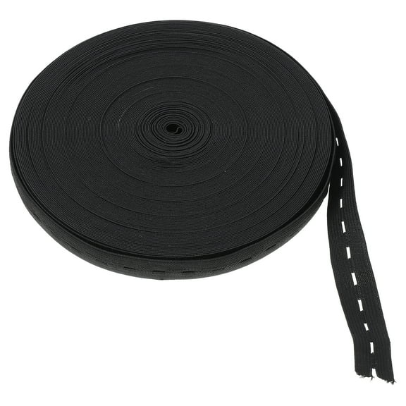 1 Roll of Buttonhole Elastic Band DIY Elastic Band Buttonhole Stretch Band Adjustable Band