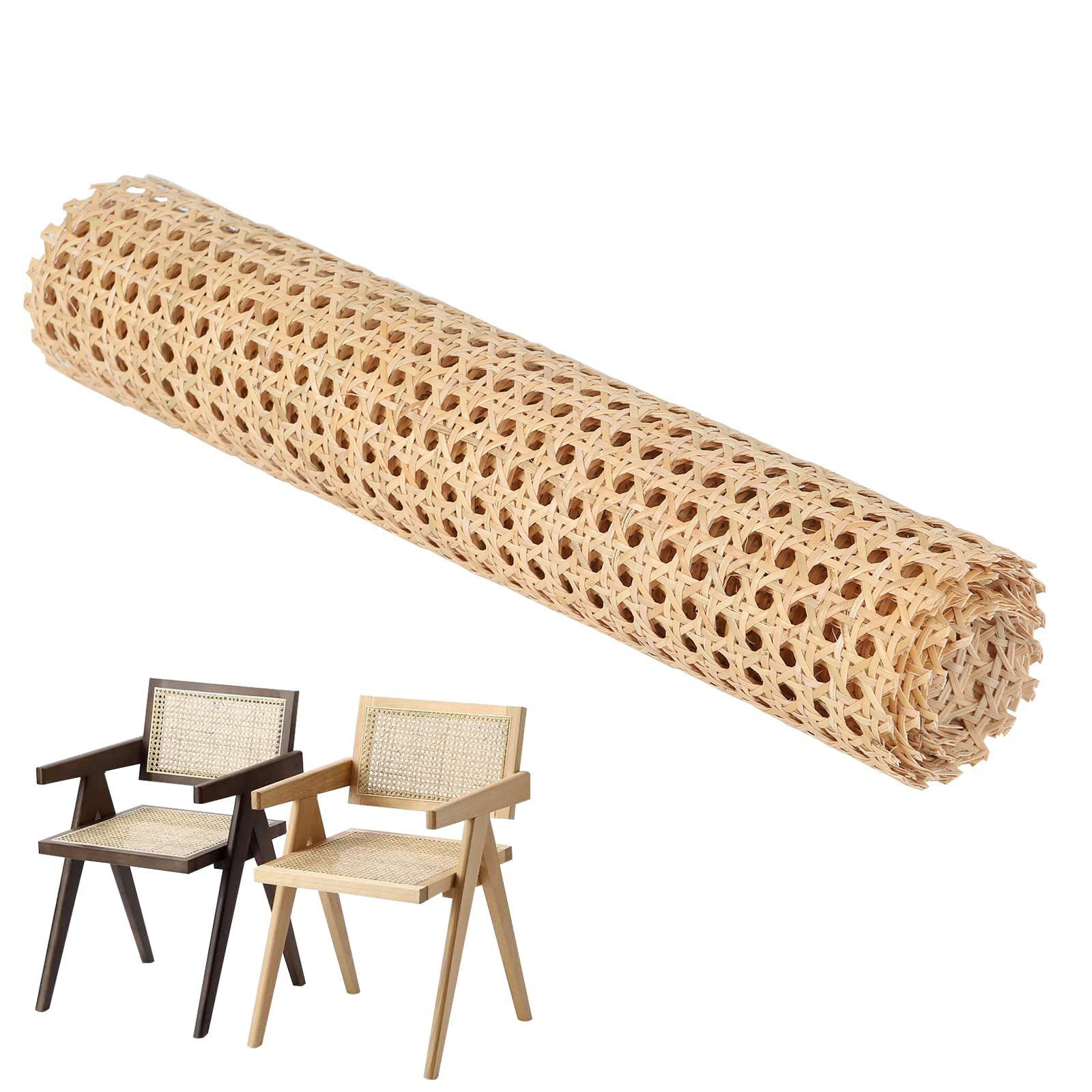 1 Roll of Cane bing Imitation Rattan bing for Caning Projects Furniture Woven Mesh Cane