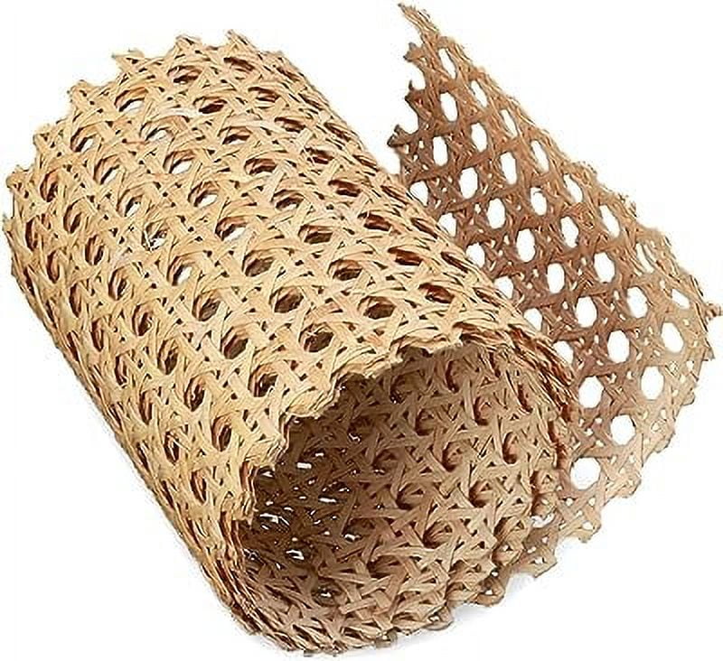 1 Roll of Cane bing Imitation Rattan bing for Caning Projects Furniture Woven Mesh Cane