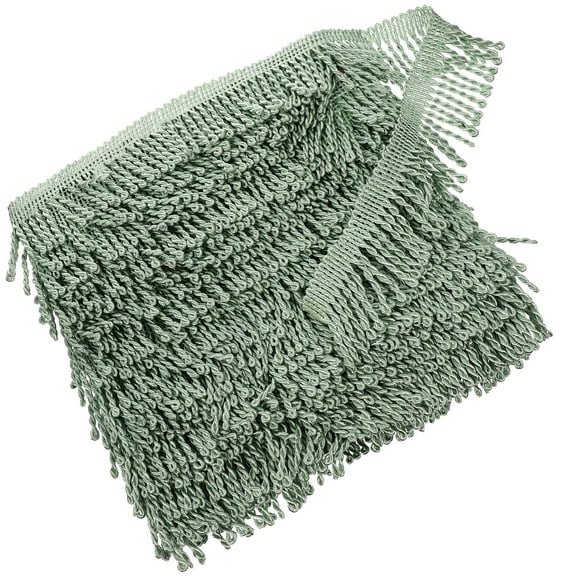 1 Roll of Fringed Trim Tassel Trim Elegant DIY Sewing Material for Curtain Making