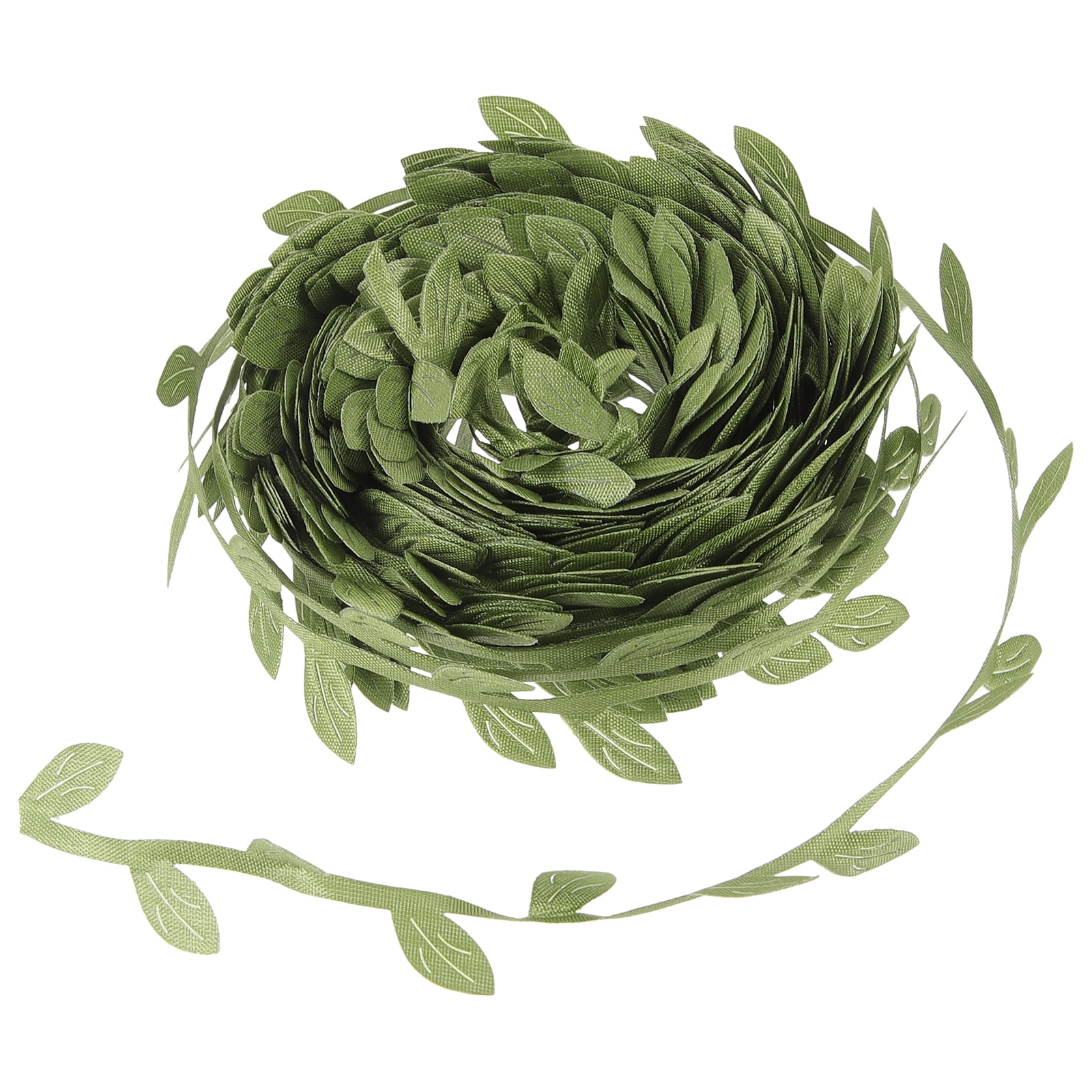 1 Roll of Leaf Design Cake Box Tying Ribbon Polyester Ribbon DIY Craft ...