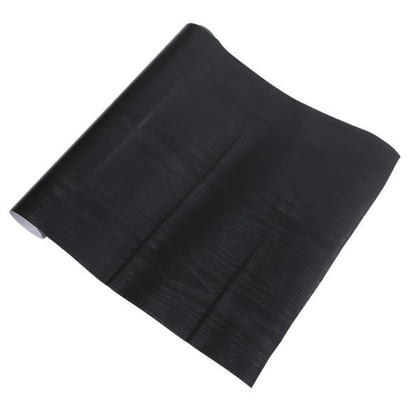CIMAXIC Self Adhesive Black PVC Wall Sticker Cover for Kitchen Cabinets and Furniture