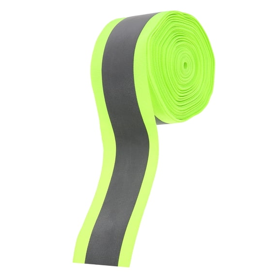 1 Roll of Sew On Reflective Fabric Strip Reflective Webbing High Visibility Reflective Fabric Strip