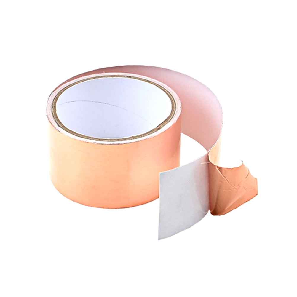 Guichaokj 1 Roll of Single Side Conductive Adhesive Copper Foil Tape