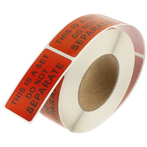 1 Roll of Warning Shipping Packing Labels Stickers This is a Set Do Not Separate Labels