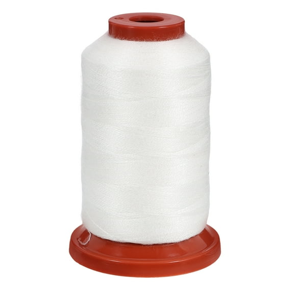 Minkissy White Water Soluble Embroidery Thread for Home and , Ideal for Sewing and Craft Projects