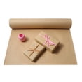 thumbnail image 1 of 1 Roll of Wrapping Paper Paper Roll 17"×400" Brown Color Wrapping Paper Craft Paper Packing Paper for Moving Wrapping Wall Art, 1 of 9