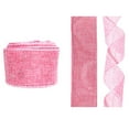 thumbnail image 1 of 1 Roll1 3.3 Yards 2inch Spring Ribbon Easter Bunny Pure color Burlap Ribbon for Spring Holidays Gift Wrapping Bow Wreath Making Easter Party Decorations, 1 of 6