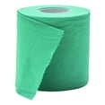 thumbnail image 1 of 1 Rolls Colored Toilet Paper Multicolor Funny Novelty Toilet Paper Gift Sustainable and Soft for Home Decoration, Office, Halloween, Fall, Xmas Party, Camping, Travel(Multicolor),Green,5.3x5.7", 1 of 9