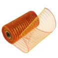 thumbnail image 1 of 1 Rolls Poly Mesh Ribbon,Decor Mesh Poly Ribbons,Metallic Foil Mesh Ribbon Christmas Tree Decorative Mesh Rolls for Xmas Wreaths,Swags Bows Wrapping and Decorating Projects(Gold), 1 of 4