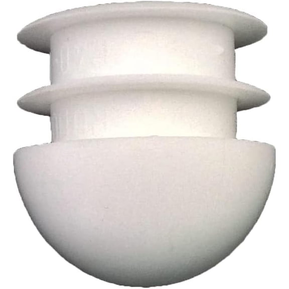 1" Round Chair Leg Feet Glide, Protect Your Indoor and Outdoor Furniture, Furniture Sliders, Floor Protector, Pack of 16, White