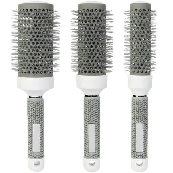 1 Round Hair Brush Set 3 PCS Round Hair Brushes, Hair Brush Set for Blow Drying