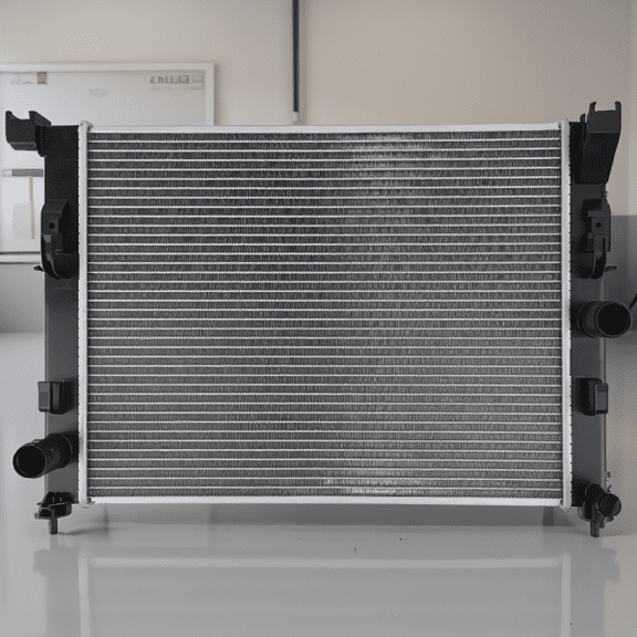 1-Row Aluminum Radiator for Nissan Sentra 2.0L Manual Transmission 2020-2022, Crossflow Direct Replacement
